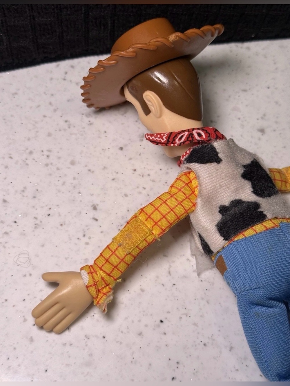 Vintage Toy Story Woody Figure Doll, Disney Pixar - Burger King 1995 - Original - Picture 5 of 7